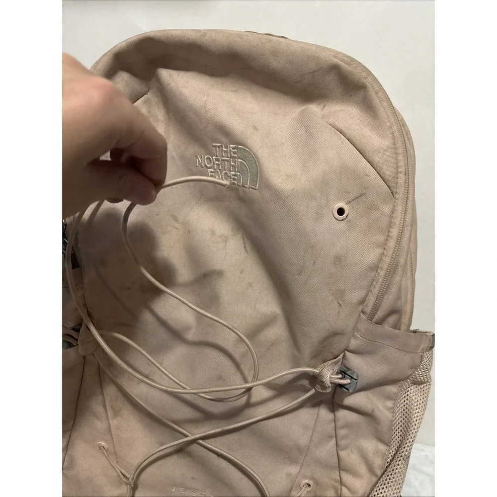 The North Face Womens Jester Backpack Pink Moss Bungee School Bag NF0A3VXG